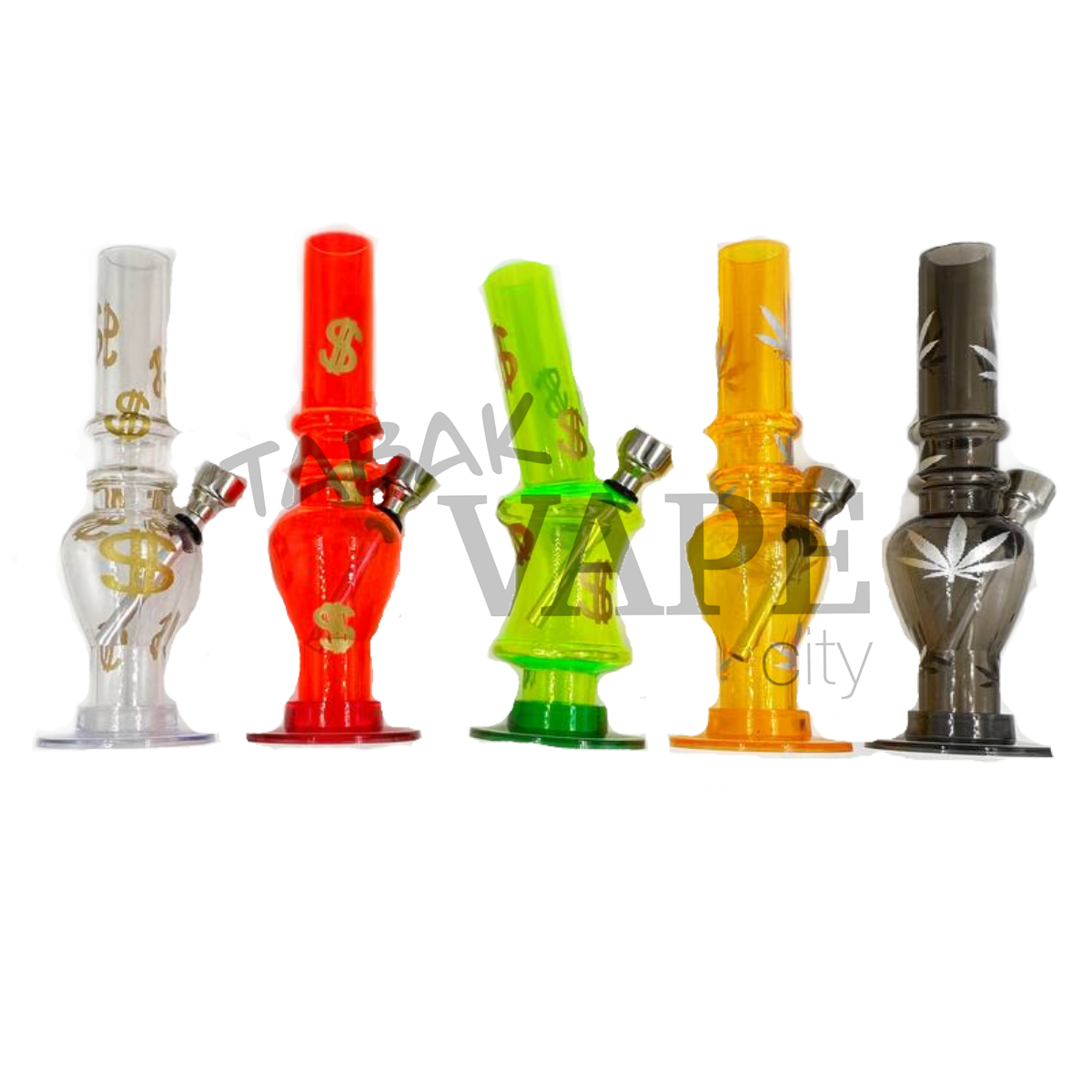 Бонг TVC 16см цветной