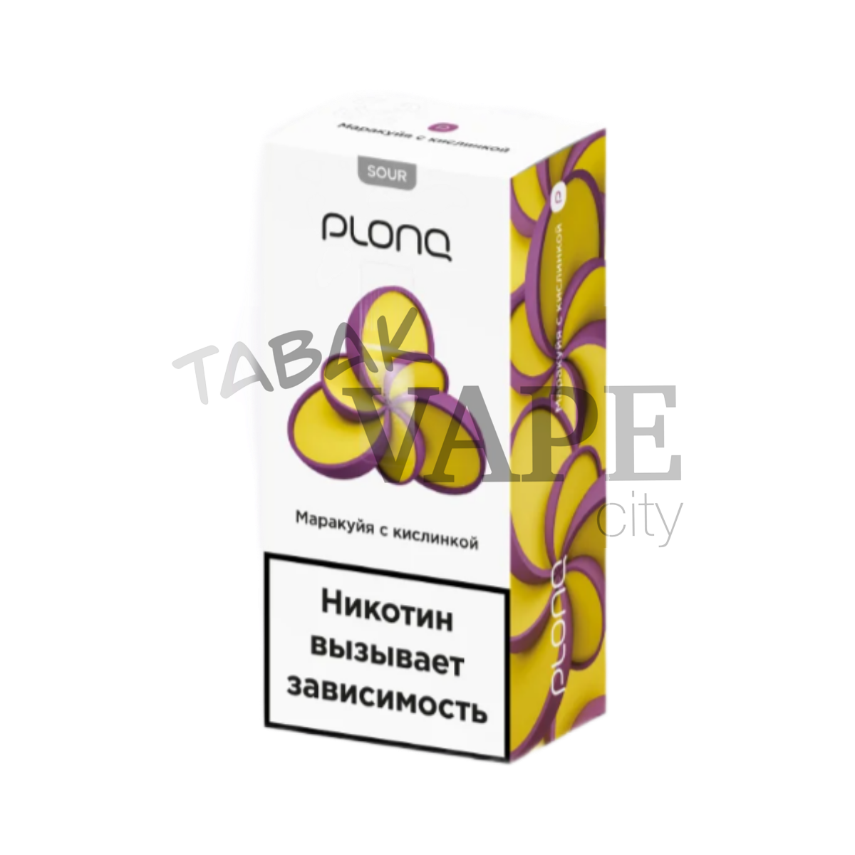 PLONQ  Маракуйя с кислинкой 30мл.20мг.
