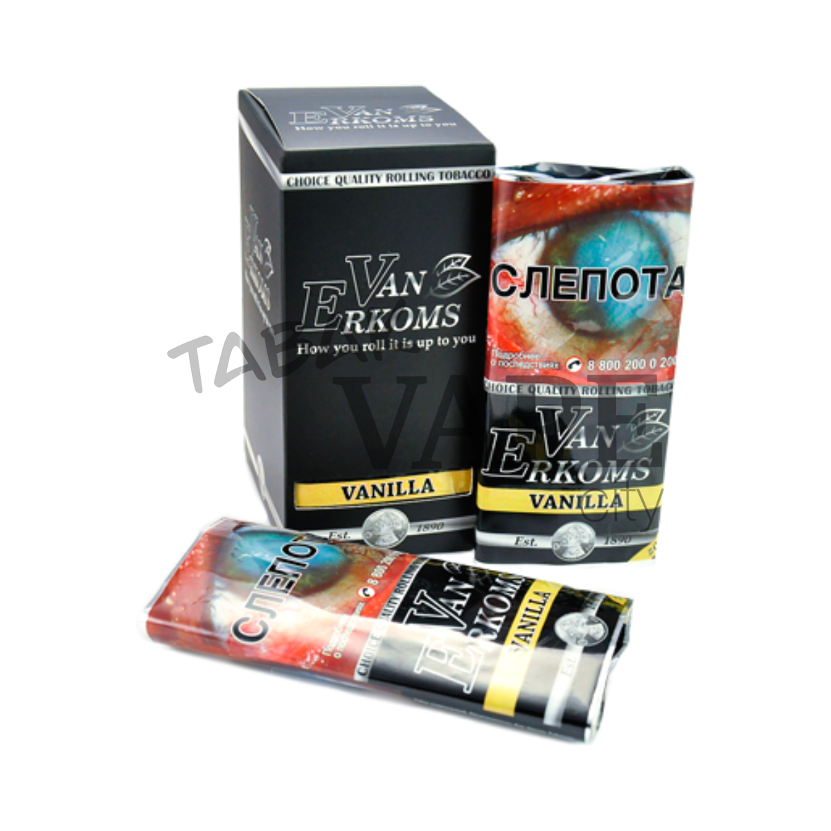 Табак сигаретный VAN ERKOMS Vanilla 40 гр.