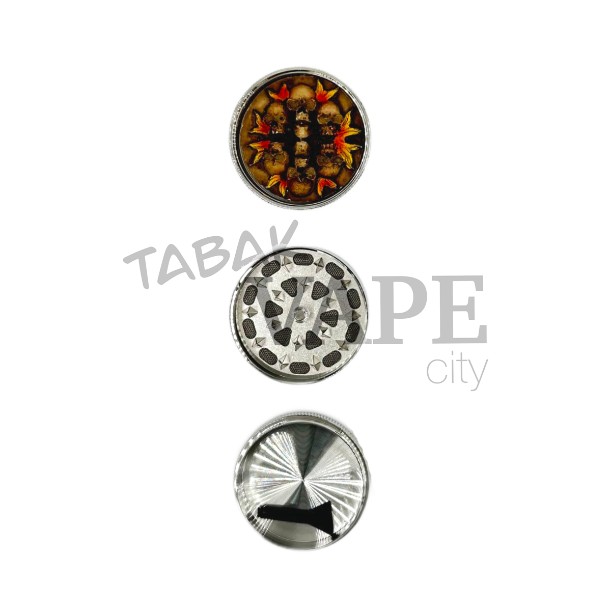 Гриндер TVC 5см двойной супер череп