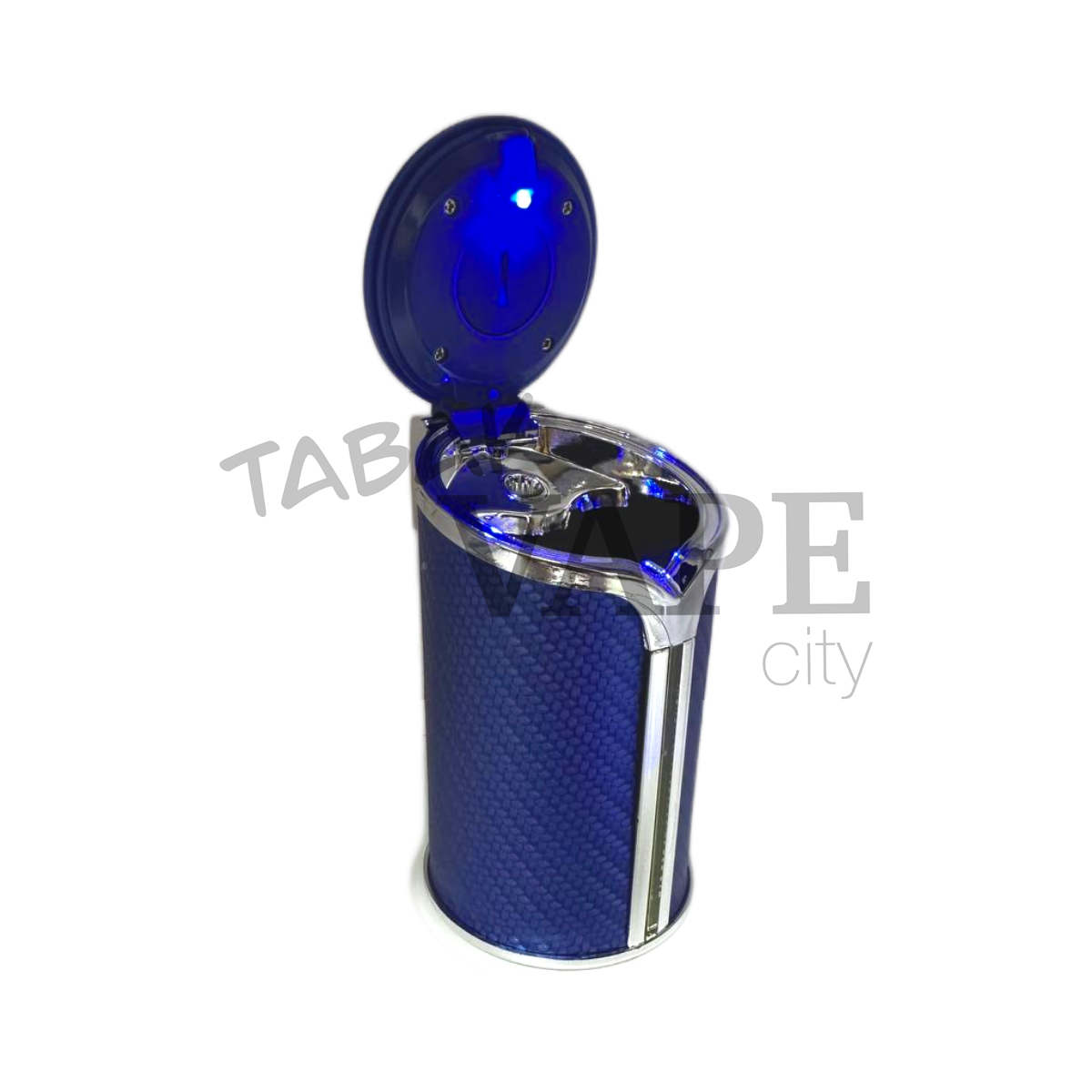Пепельница TVC авто гламур с подсветкой D6.5см.