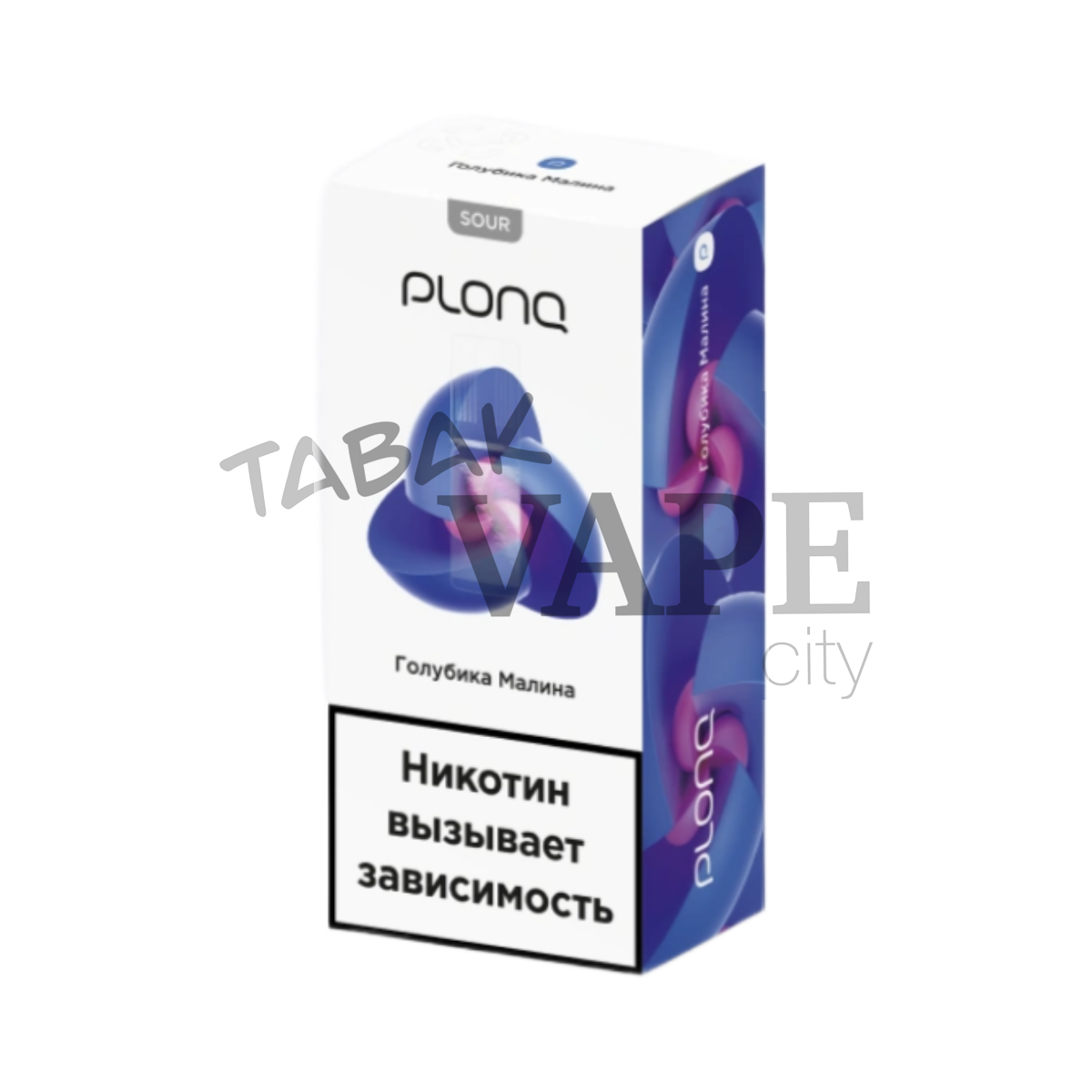 PLONQ  Голубика малина 30мл.20мг.