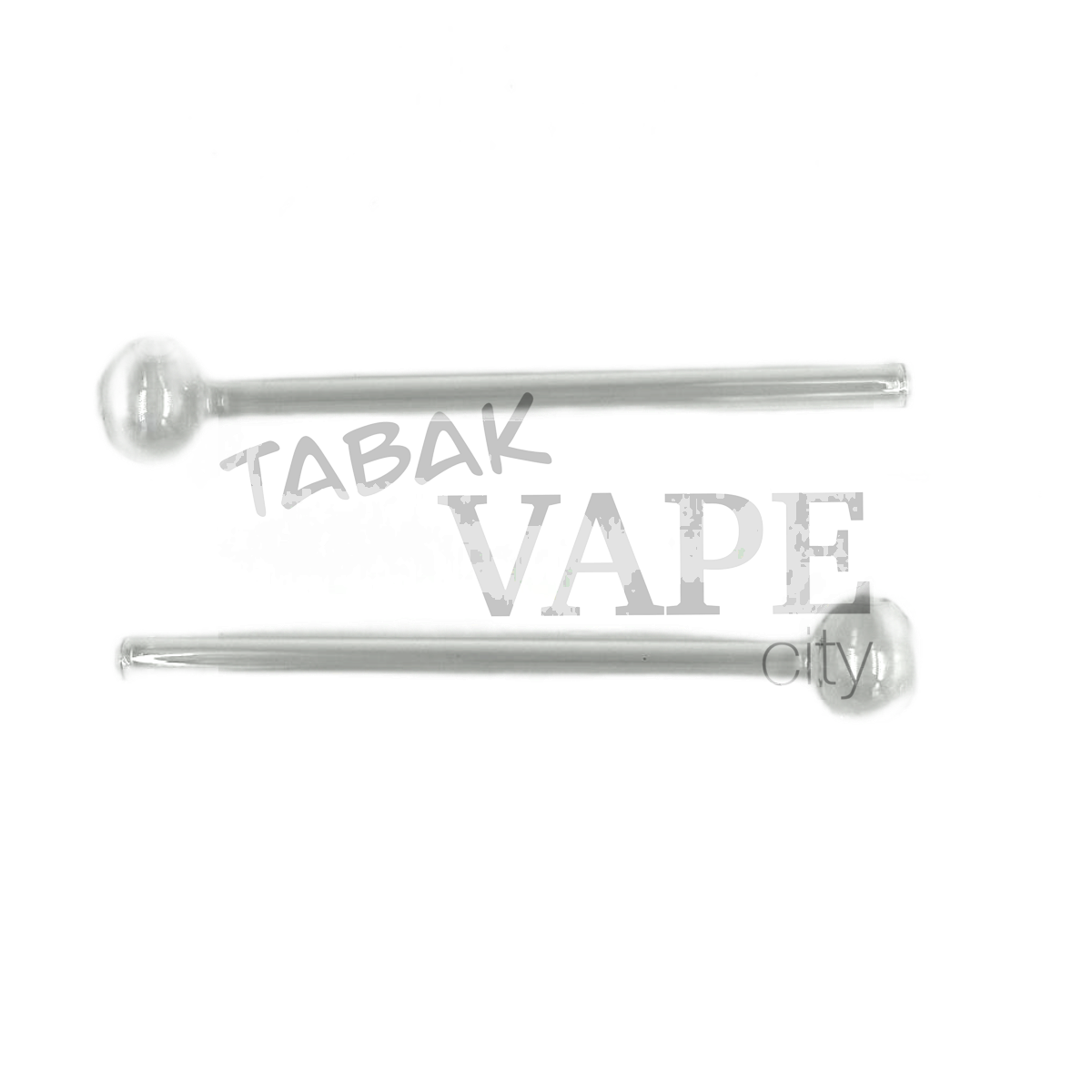 Трубка стекло TVC Шар длинная L14.5/D2 см.