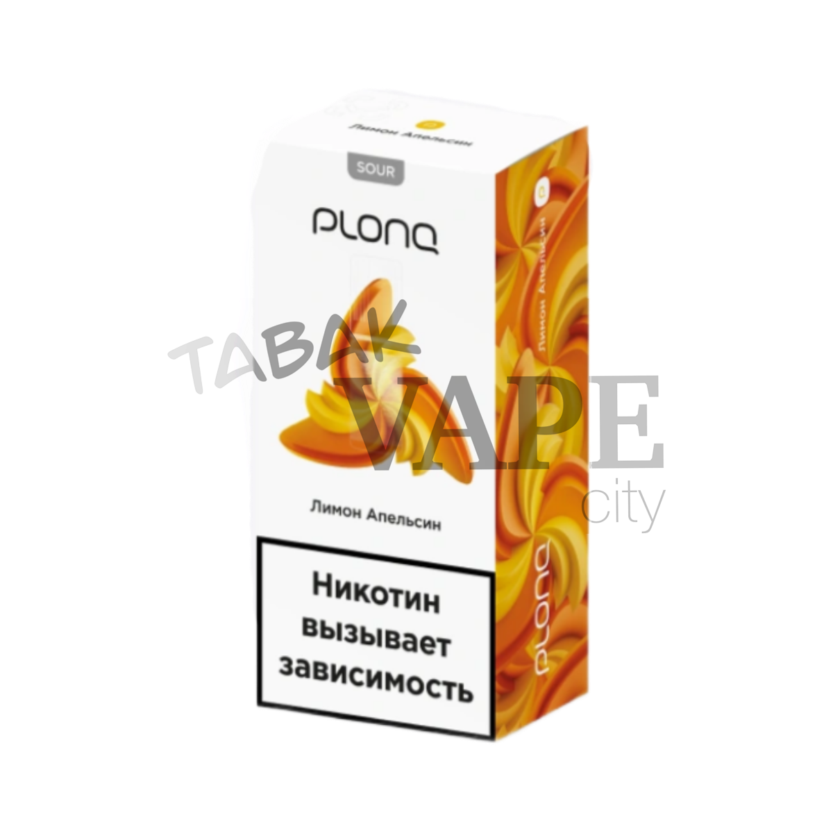 PLONQ  Лимон апельсин 30мл.20мг.