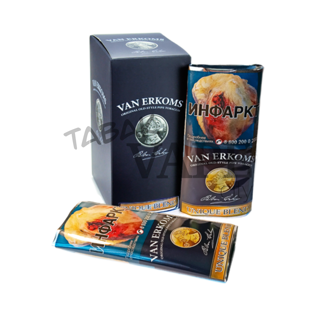Табак трубочный VAN ERKOMS Unique Blend 40 гр.