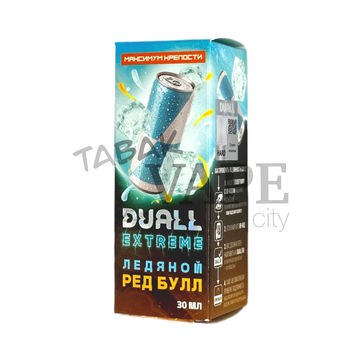 DUALL EXTREME EXTRA HARD Ледяной Ред Булл 30мл.20мг.