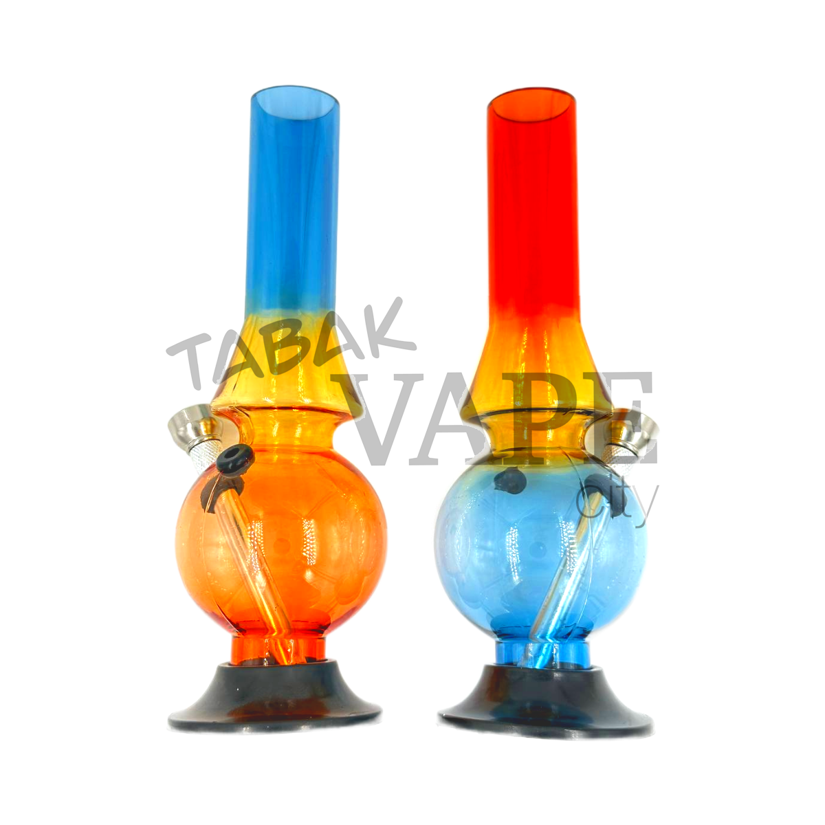 Бонг TVC 20см два шара разноцветные