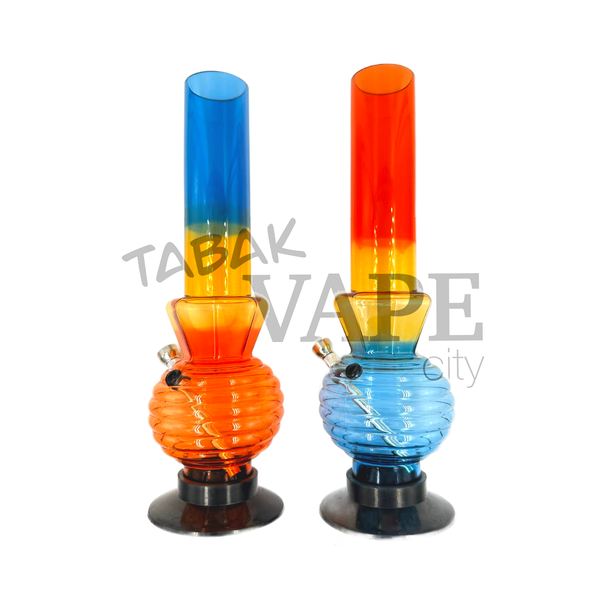 Бонг TVC 32см шар грани разноцветные