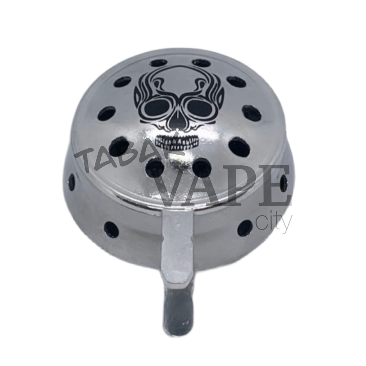 Калауд TVC стальной с черепом две ручки