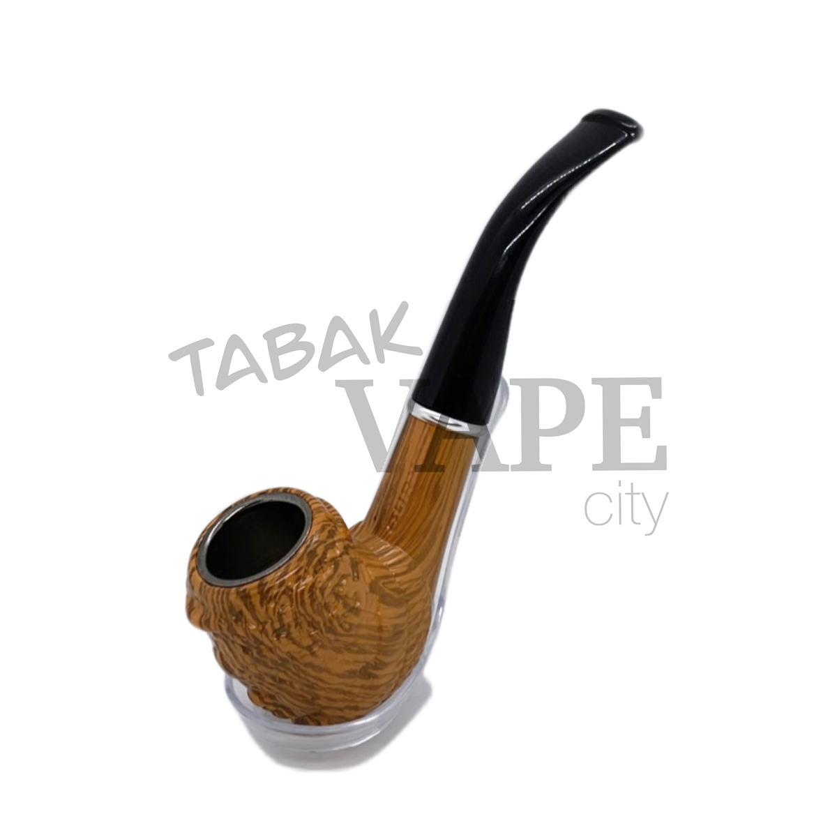 Трубка TVC с охладителем Chung Feng светло/коричневая