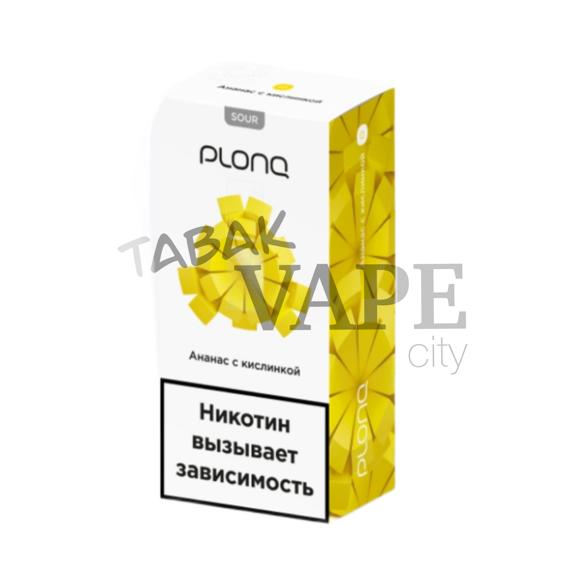 PLONQ  Ананас с кислинкой 30мл.20мг.