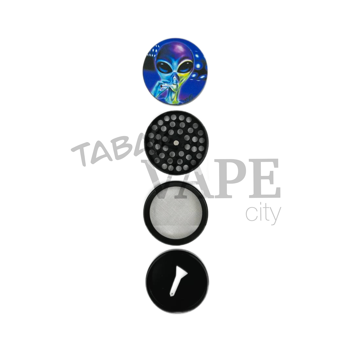 Гриндер TVC 6см тройной инопланетянин