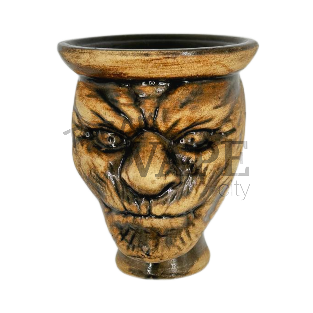 Кальянная чашка TVC керамическая демон светлый