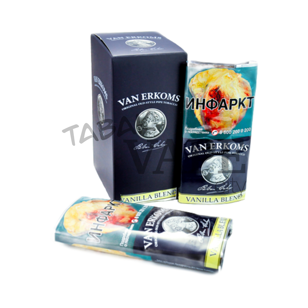 Табак трубочный VAN ERKOMS Vanilla Blend 40 гр.