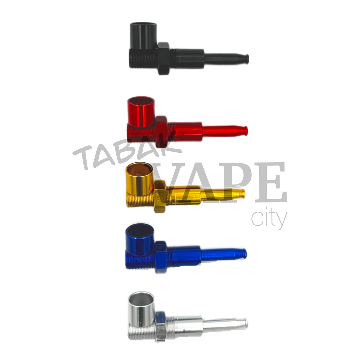 Трубка TVC с сеткой болт сталь матовый L8см