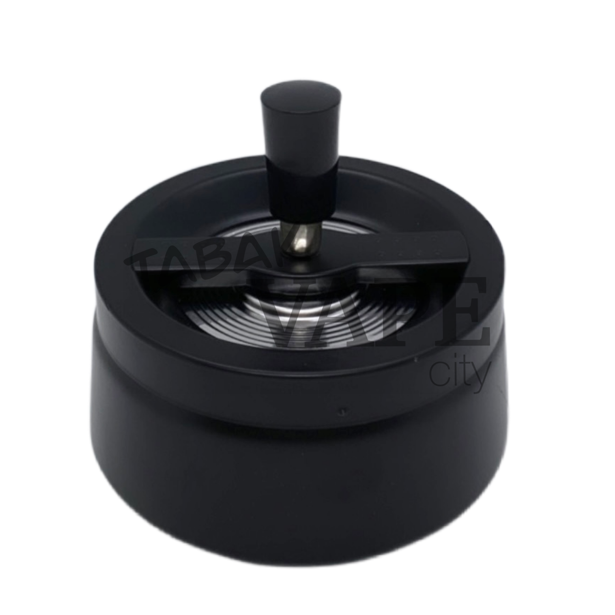 Пепельница TVC металл гранит /крутящий элемент D11см.