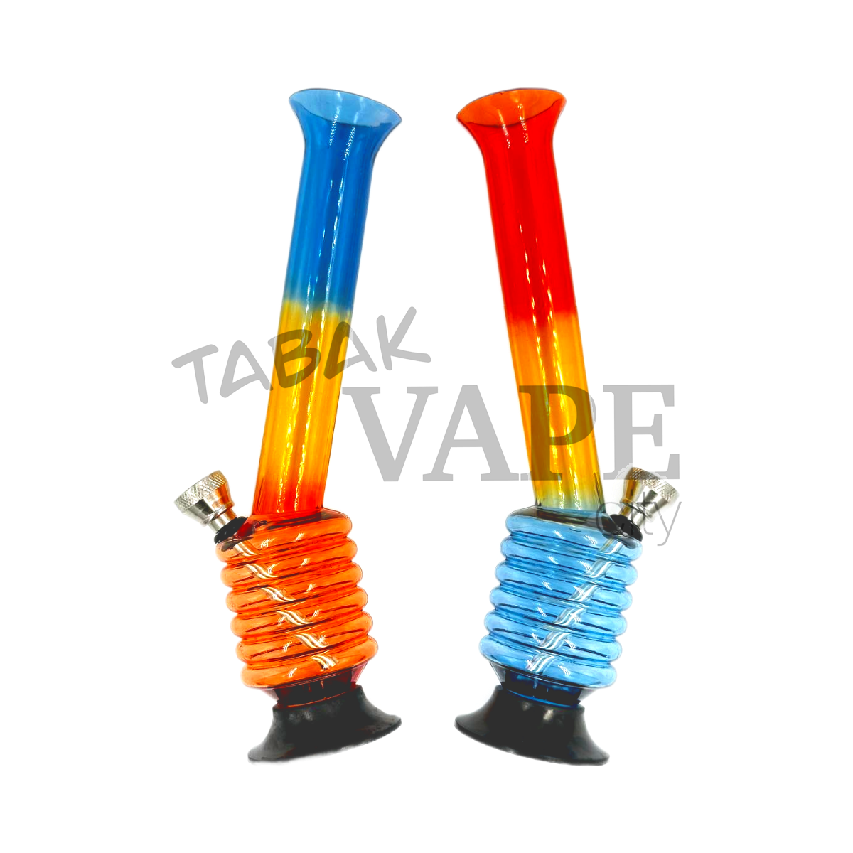 Бонг TVC 20см гармошка длинное горло