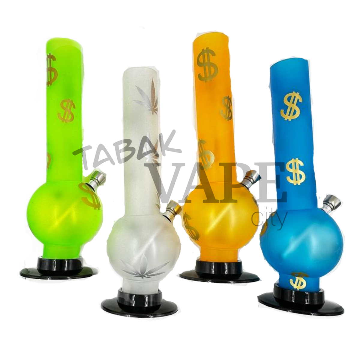 Бонг TVC 26см цветной с рисунком