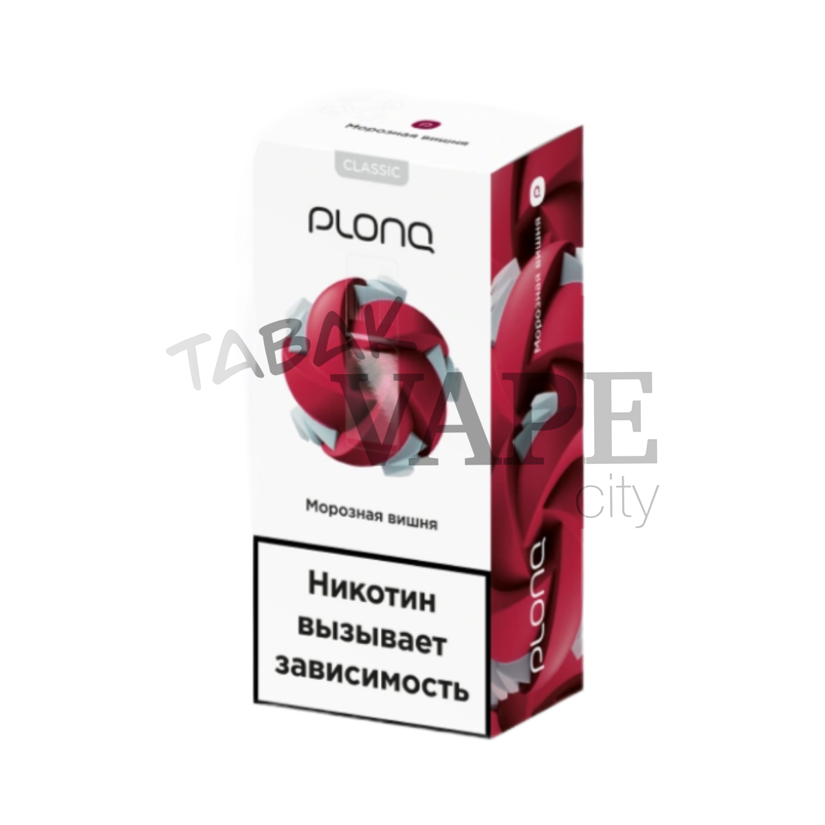 PLONQ  Морозная вишня 30мл.20мг.