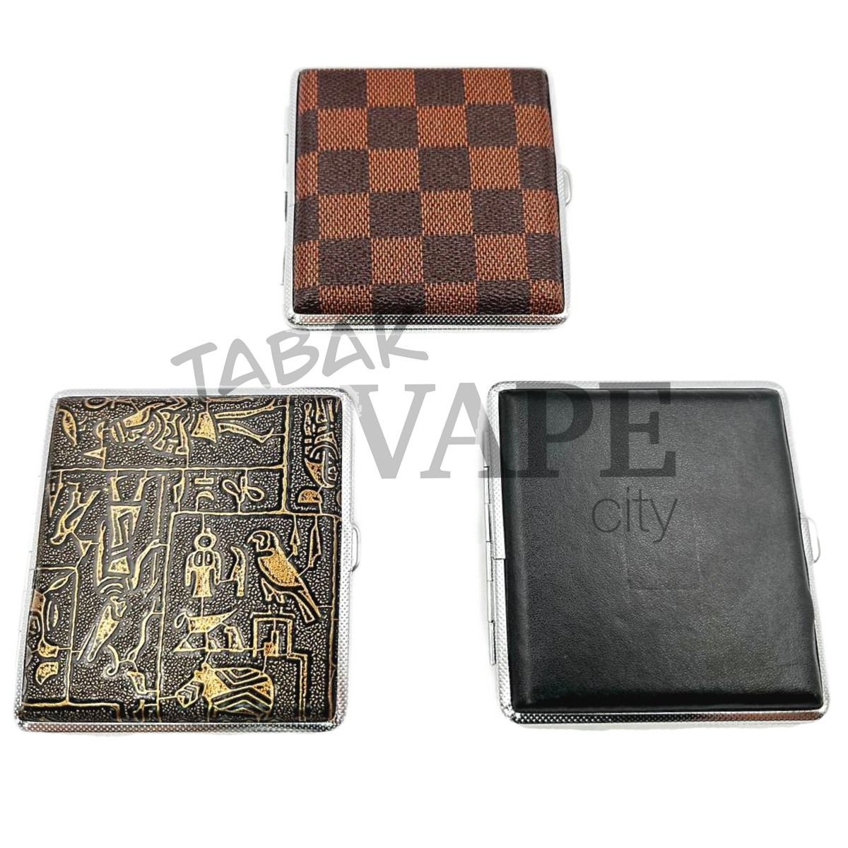 Портсигар TVC искусственная кожа 20 сигарет